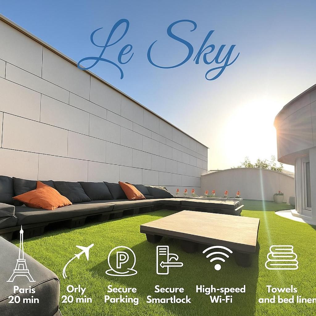 Le Sky - Penthouse De Standing Hyper-centre Paris Saclay *